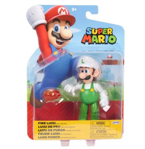 Super Mario 4" Action Figures