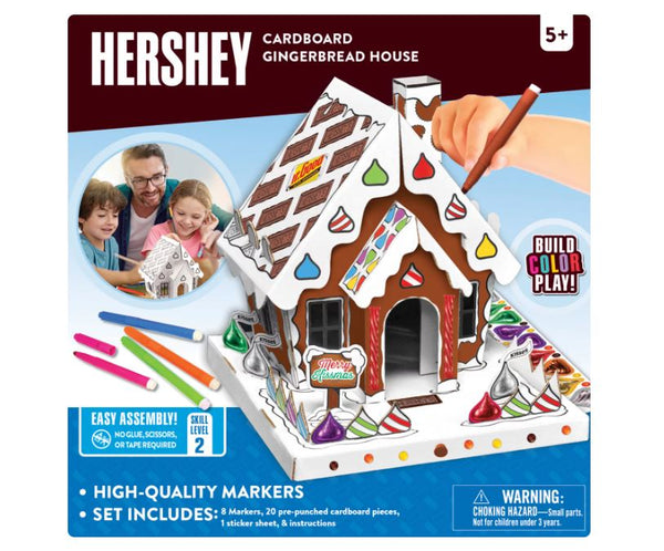 Craft Set - Hershey's Gingerbread House Cardboard