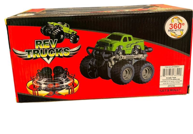 Toy Trucks With Spin Action