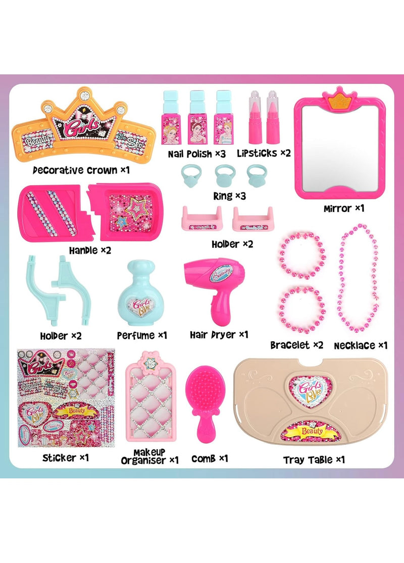 Beauty Set For Girls with Light and Sound