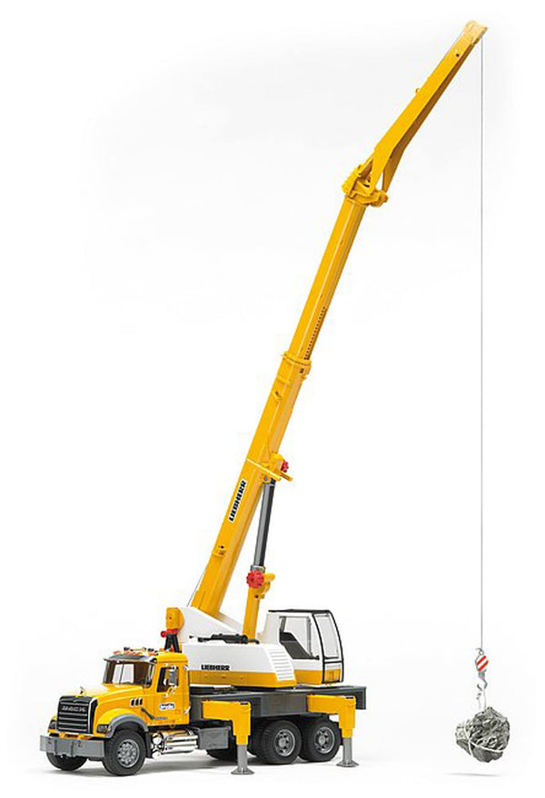 Bruder Mack Granite Liebherr Crane Truck