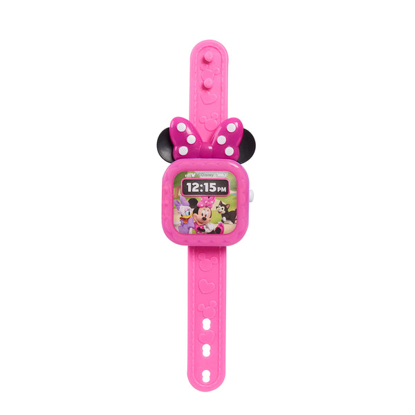 Disney Junior Minnie Mouse Play Smart Watch with Lights and Sounds, 3-Pieces, Pretend Play, Officially Licensed Kids Toys for Ages 3 Up