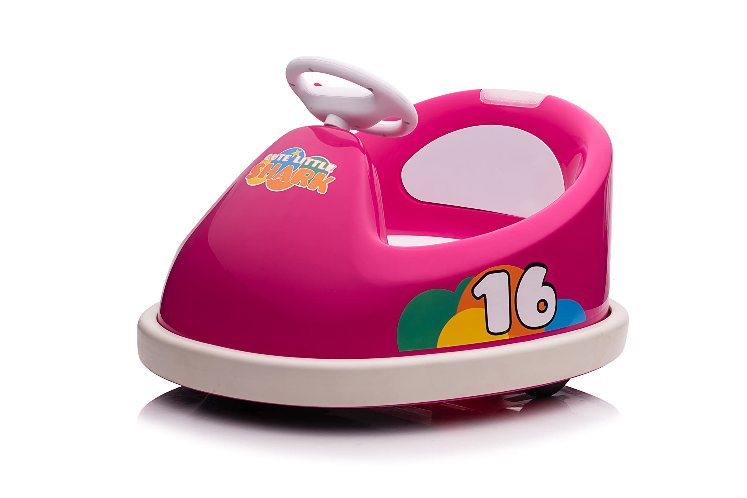 Best Ride On Cars 6 Volt Bumperz Kids Electric Battery Powered Ride On Bumper Car Vehicle with Power Indicator, Anti Collision Bar, and Music