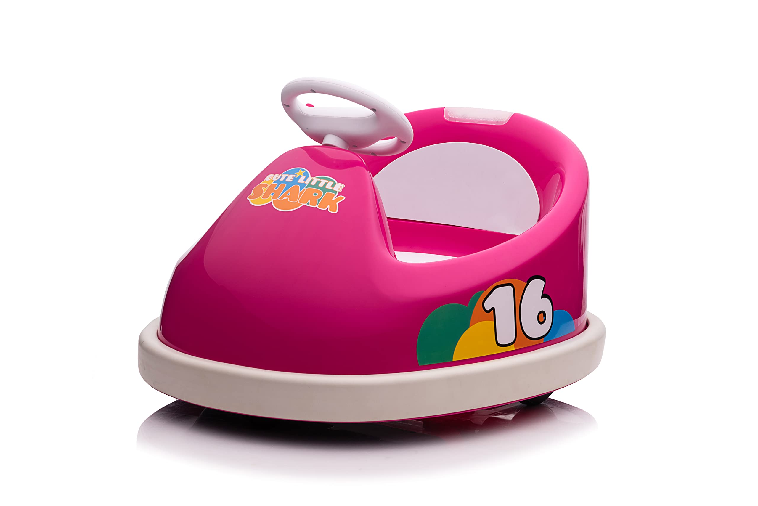 Best Ride On Cars 6 Volt Bumperz Kids Electric Battery Powered Ride On Bumper Car Vehicle with Power Indicator, Anti Collision Bar, and Music