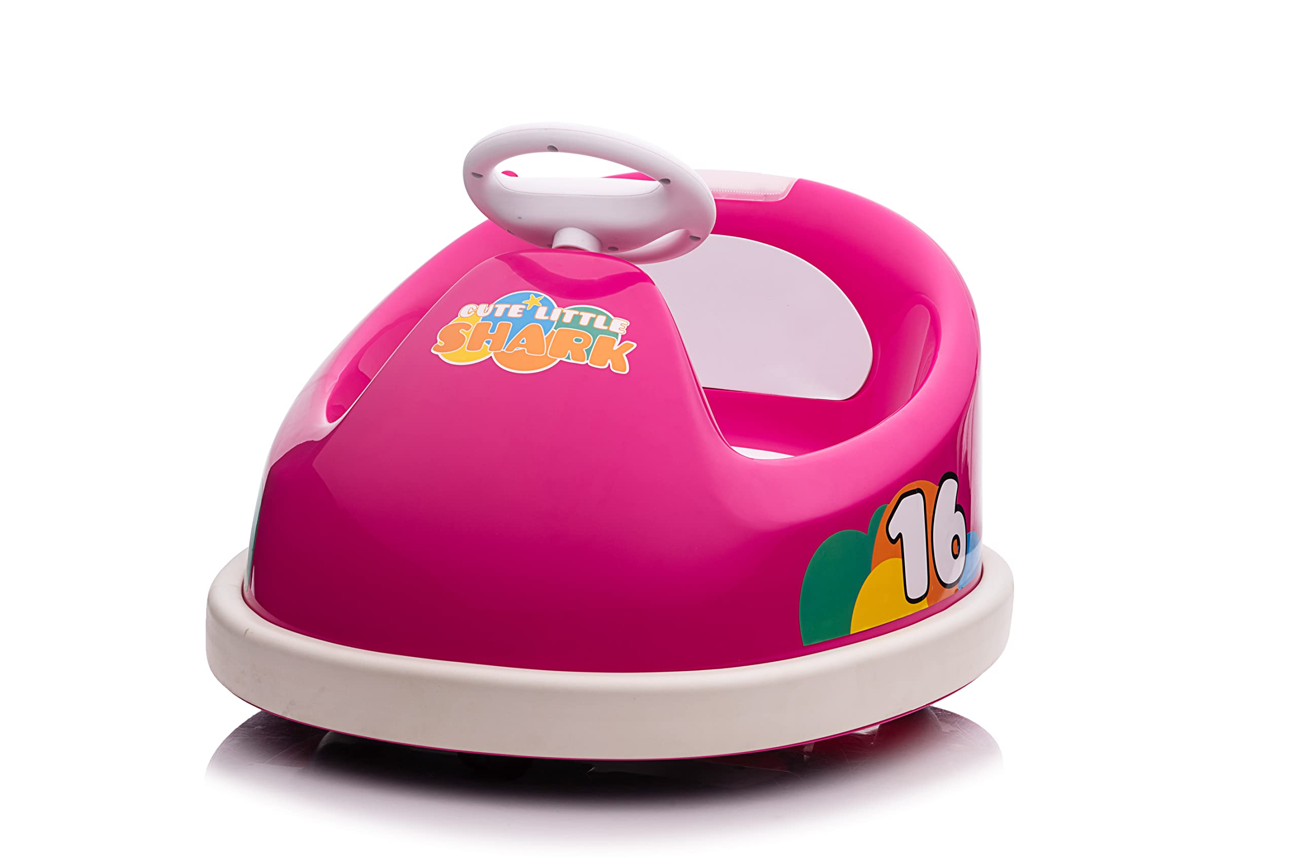 Best Ride On Cars 6 Volt Bumperz Kids Electric Battery Powered Ride On Bumper Car Vehicle with Power Indicator, Anti Collision Bar, and Music