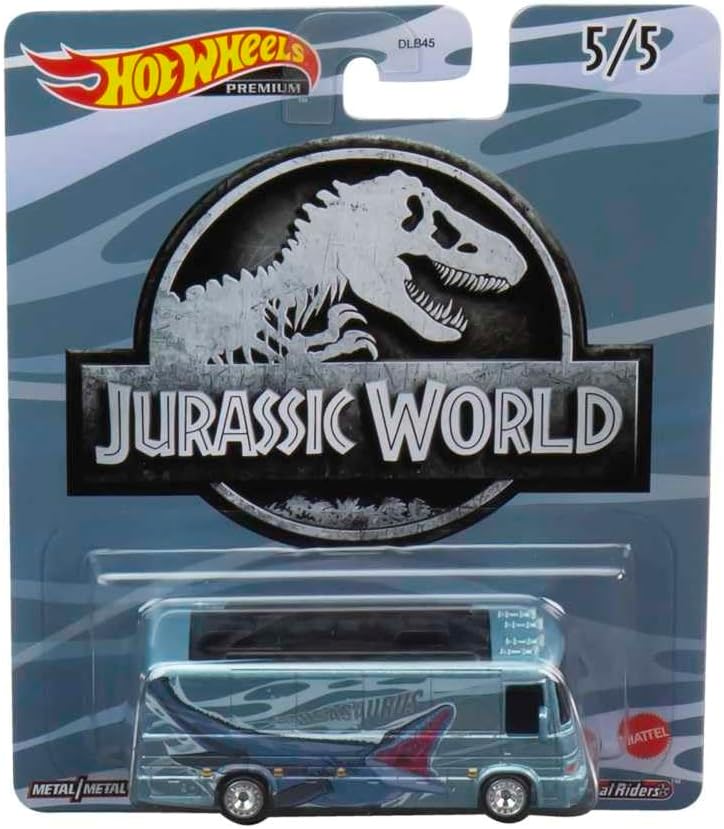 Hot Wheels Jurassic World Vehicle for Kids Aged 3 Years Old & Up & Collectors of Classic Toy Car