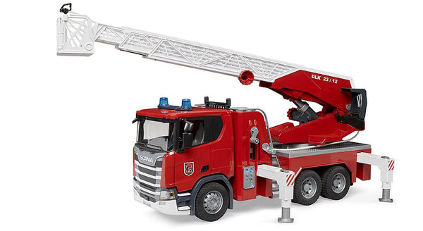 Bruder - SCANIA Super 560R Fire engine w water pump and L&S module (Replaces 03590)