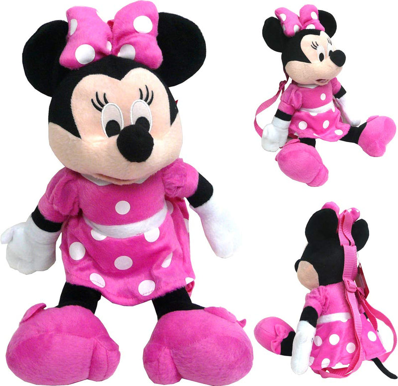 Minnie Mouse Disney 16" 3D Plush Backpack - color Vary