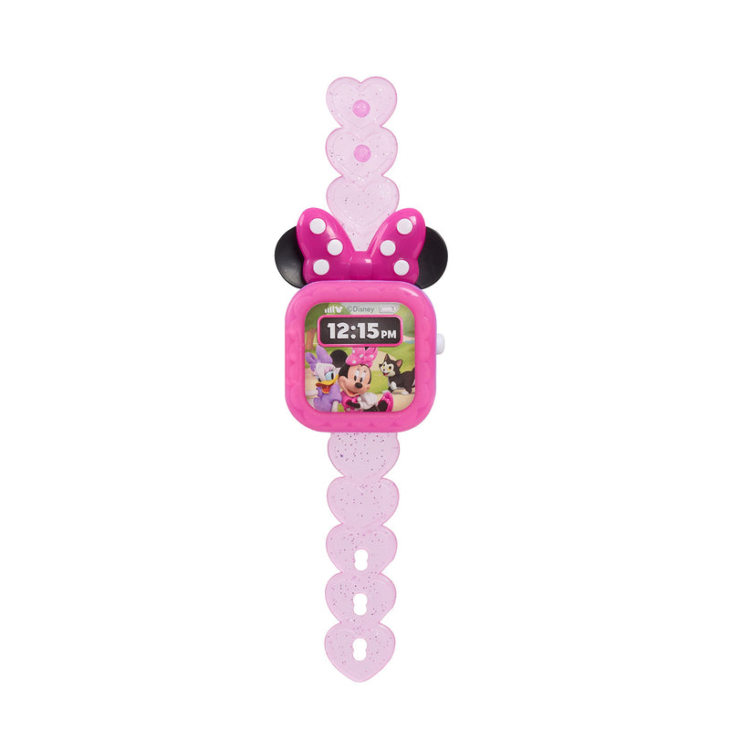 Disney Junior Minnie Mouse Play Smart Watch with Lights and Sounds, 3-Pieces, Pretend Play, Officially Licensed Kids Toys for Ages 3 Up