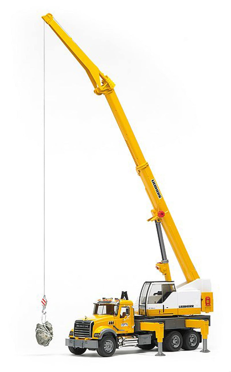 Bruder Mack Granite Liebherr Crane Truck