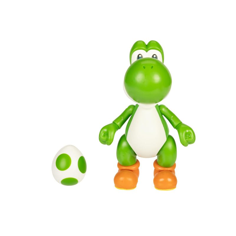 Super Mario 4" Action Figures Green Yoshi with Egg