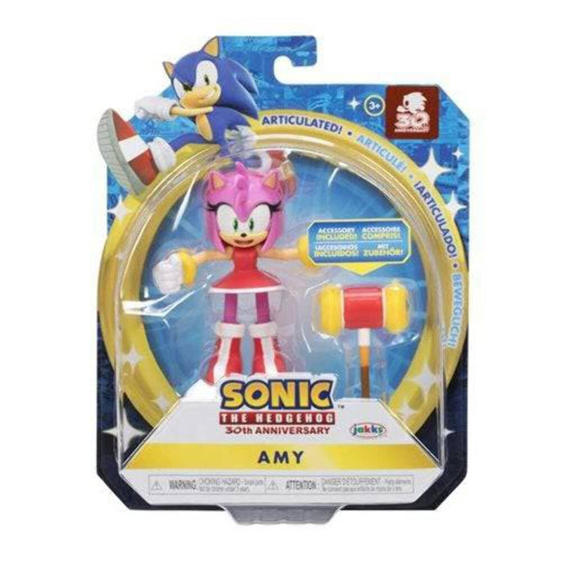 Sonic the Hedgehog Ray Action Figure 4 inch with Red Chaos Emerald