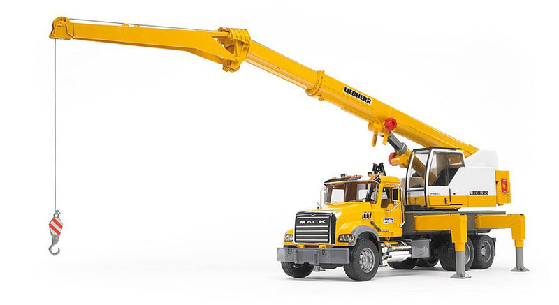 Bruder Mack Granite Liebherr Crane Truck