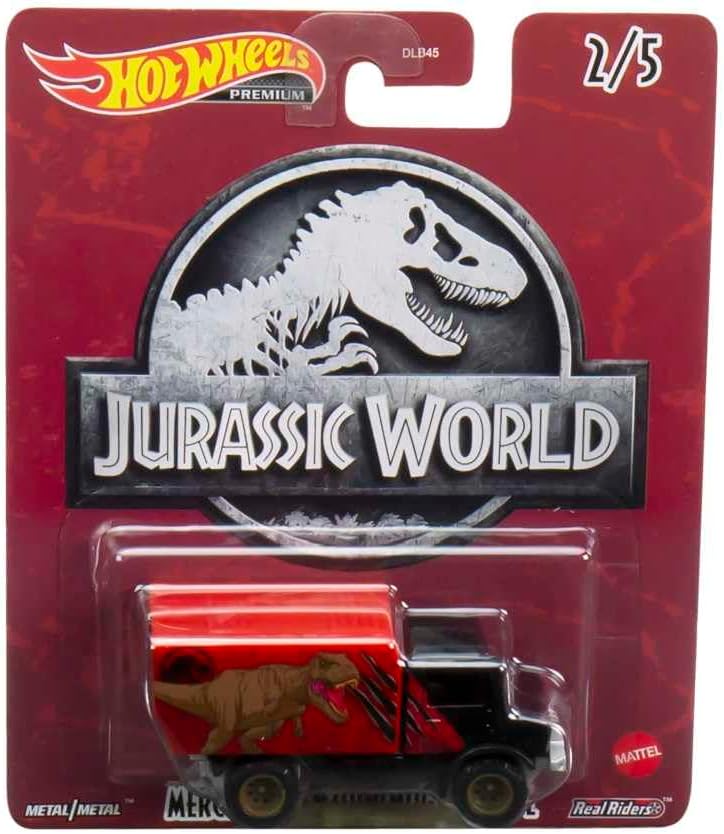 Hot Wheels Jurassic World Vehicle for Kids Aged 3 Years Old & Up & Collectors of Classic Toy Car