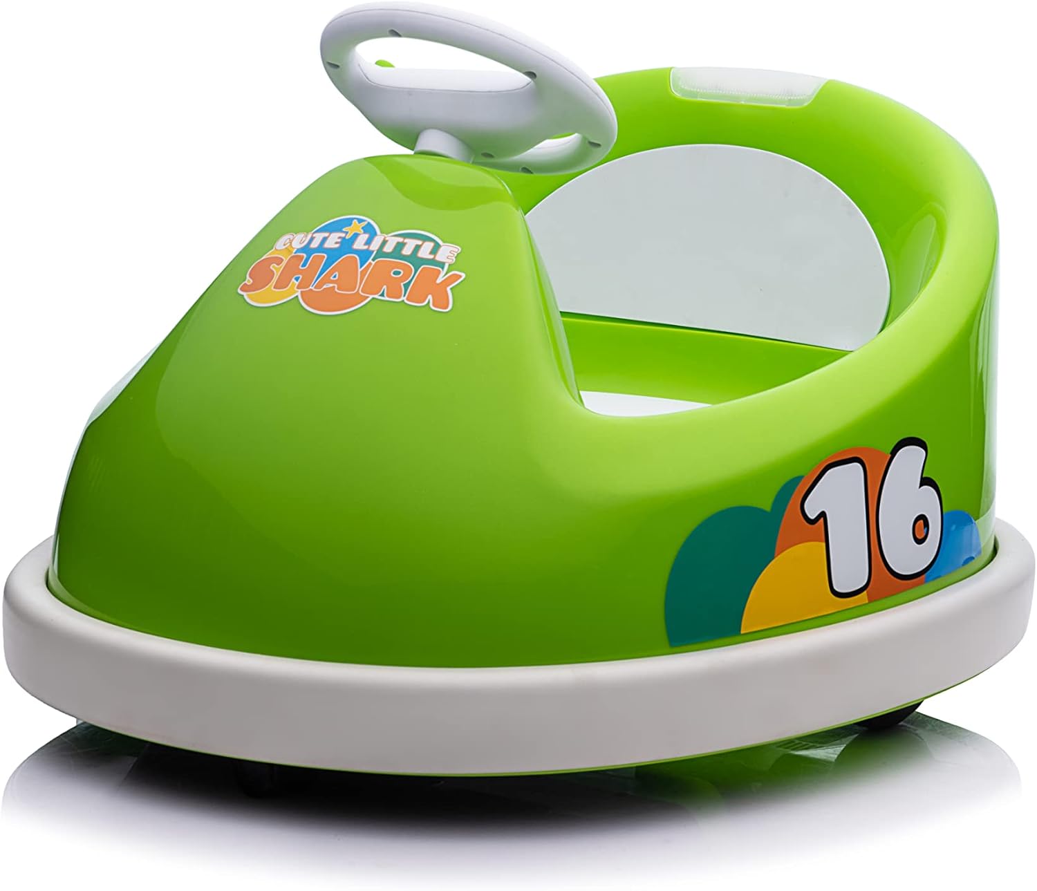 Best Ride On Cars 6 Volt Bumperz Kids Electric Battery Powered Ride On Bumper Car Vehicle with Power Indicator, Anti Collision Bar, and Music