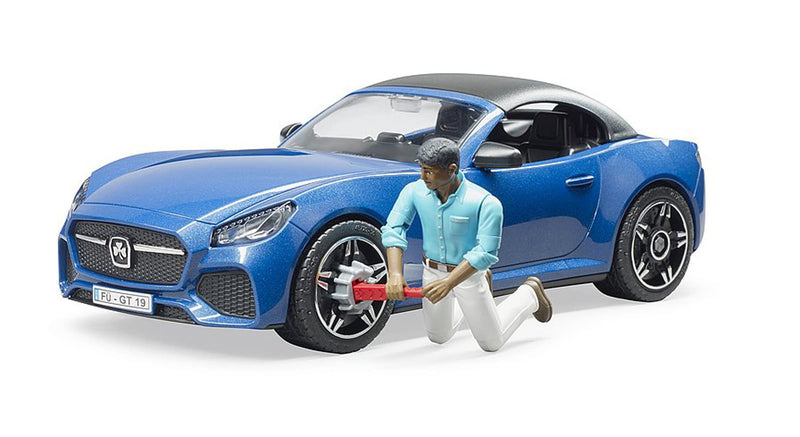 Bruder Roadster with Driver