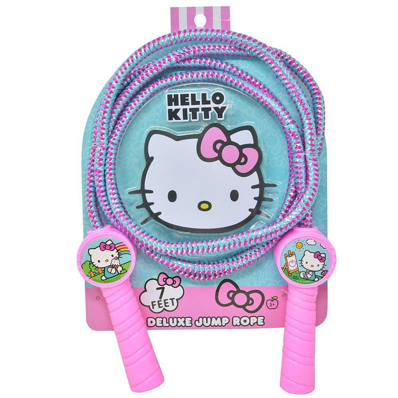 Hello Kitty Deluxe Jump Rope with Shaped Handles in 3D Blister