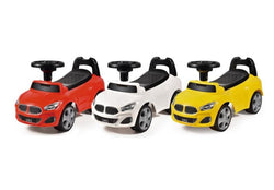 Push Car, Slide Stroller, Stimulation BMW Music Steering Wheel, Without Battery, Color May Vary