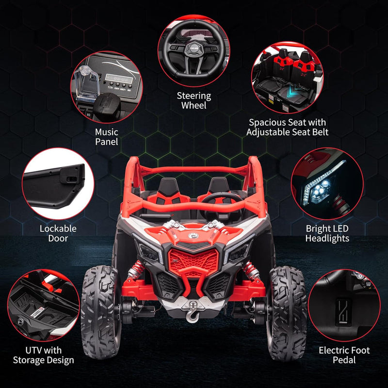 Kids Electric Ride-On Car Licensed UTV Buggy