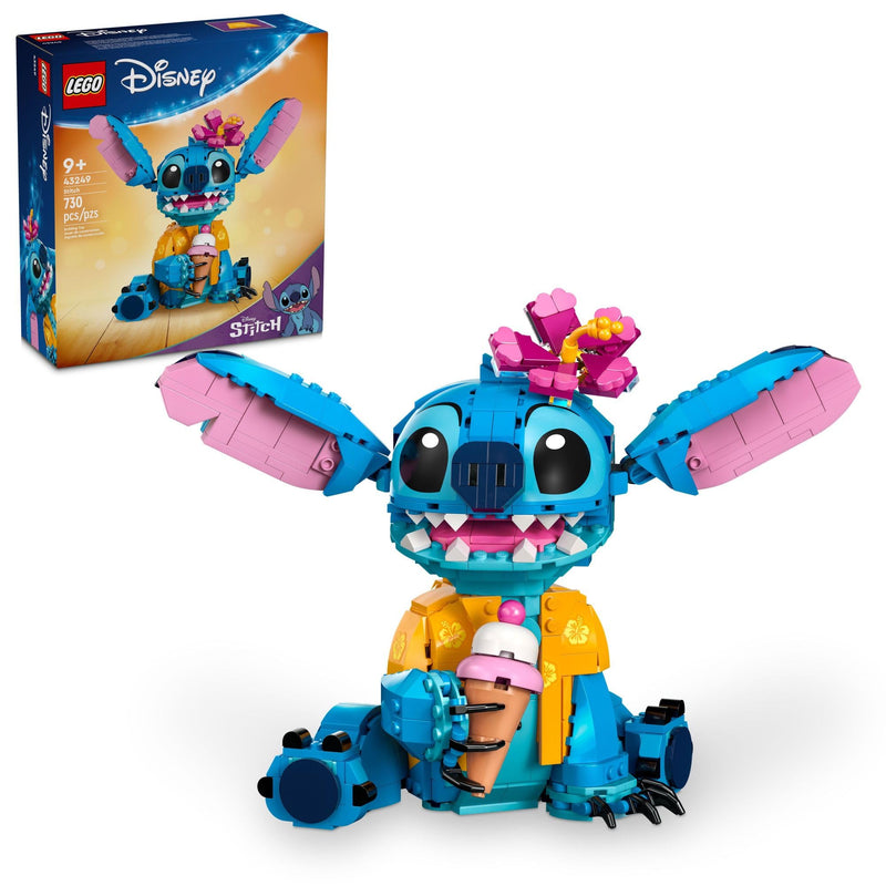 LEGO Disney Stitch Toy Building Kit for Girls & Boys