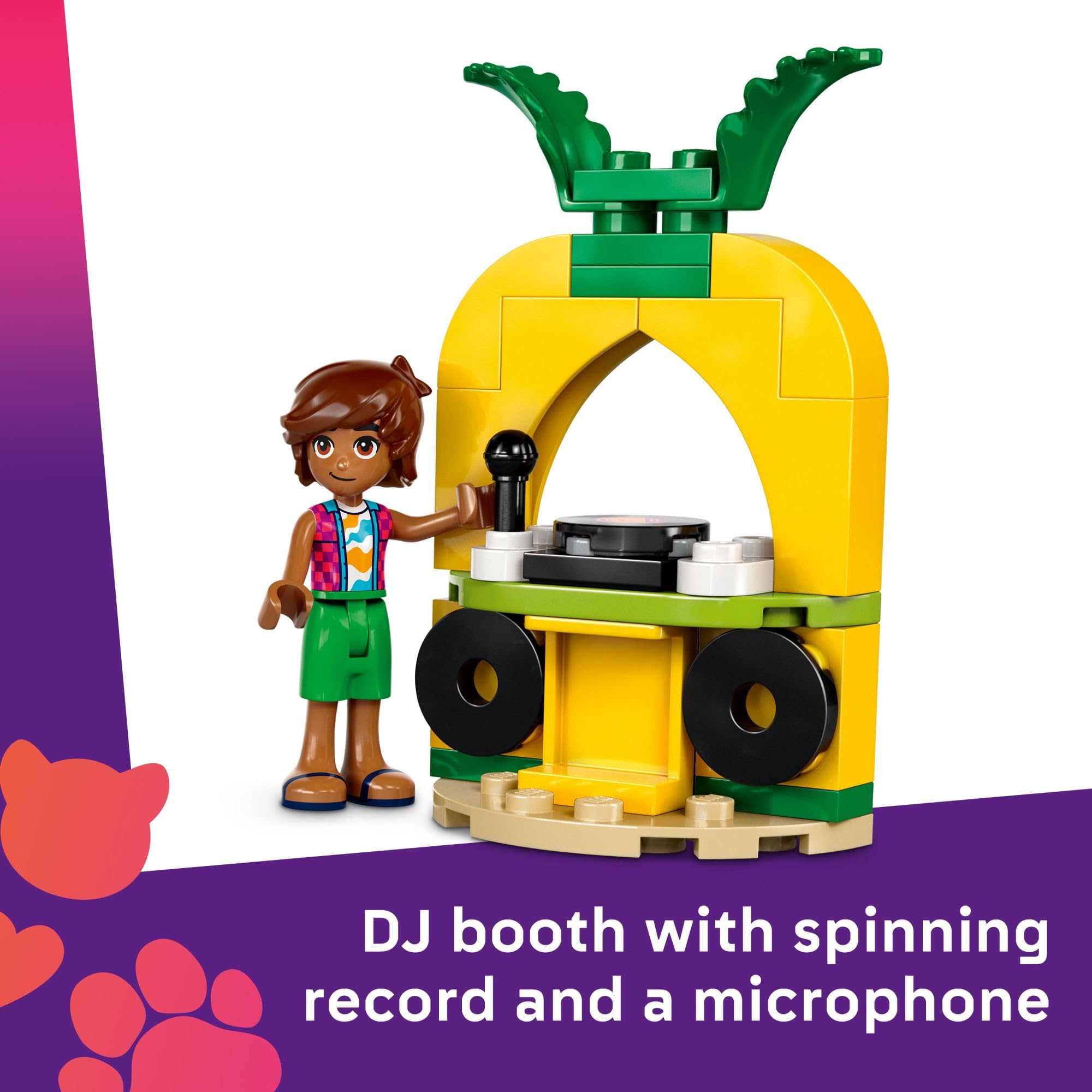 LEGO Friends Unicorn & Flamingo Pool Party Pretend Play Building Toy - Creative Storytelling Playset for Kids for Boys & Girls, Ages 5+ - Birthday Gift Idea for Kids - 42658