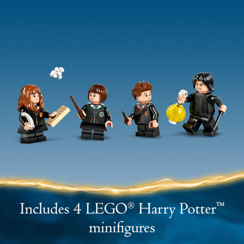 LEGO Harry Potter Hogwarts Castle: Potions Class Building Set, Harry Potter Toy for Boys & Girls, Age 8+ - Gift for Kids W/ 4 Minifigures - 76431