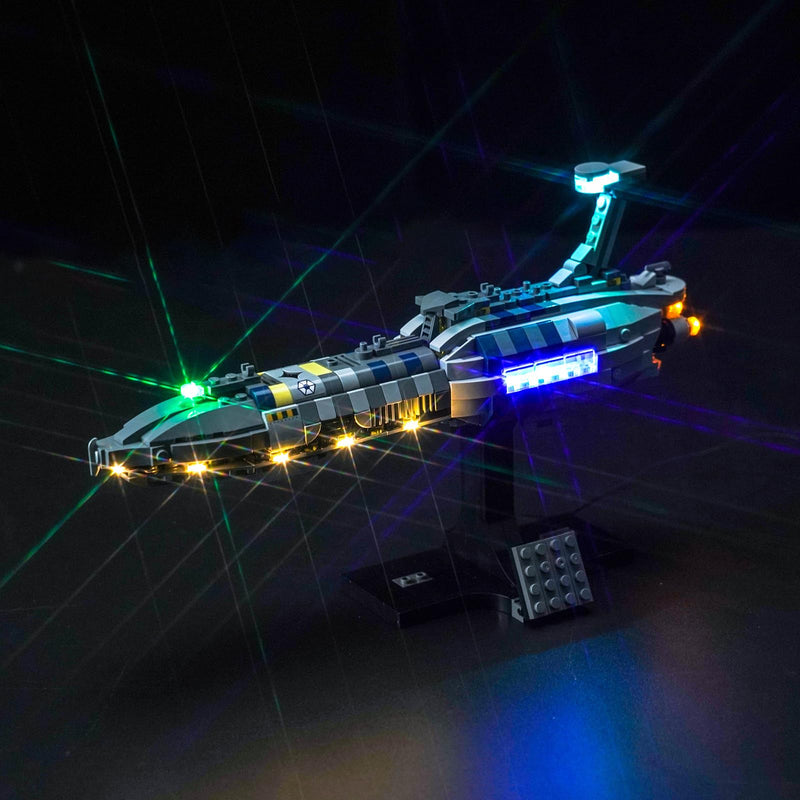 PIPART LED Light Kit for Lego 75377 Invisible Hand, Light Kit ONLY, Lego Model is NOT Included