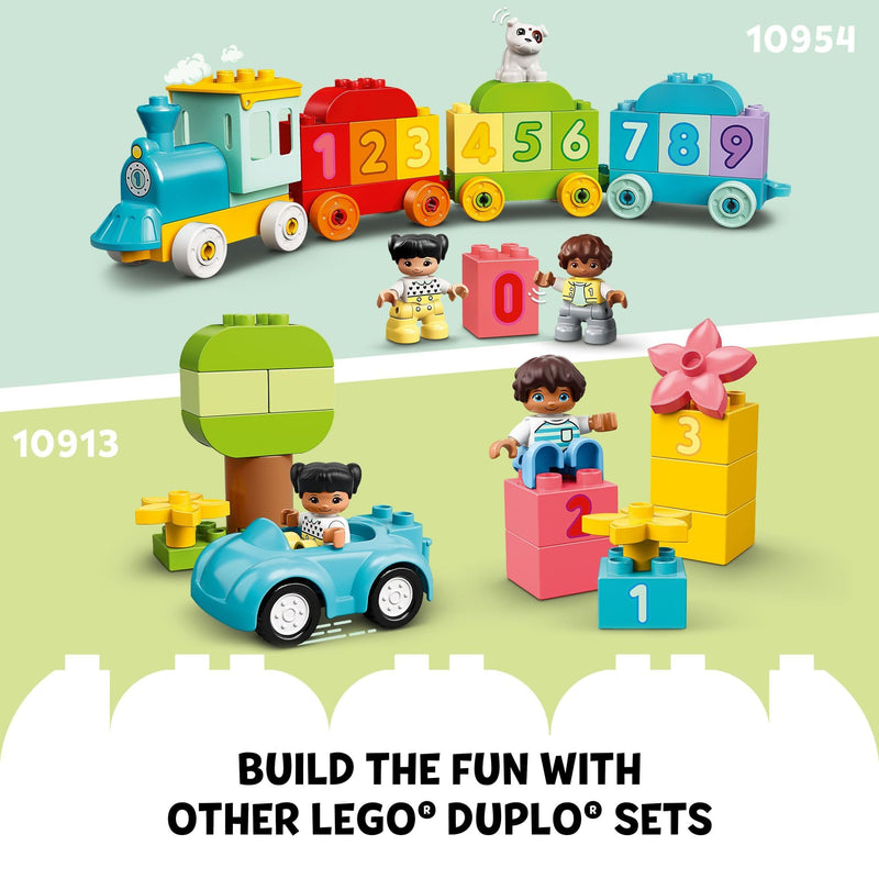 LEGO DUPLO Town Alphabet Truck Toy - Toddler Learning & Educational Toys for Preschool, Ages 2+ - Alphabet Blocks for Boys & Girls - Baby Gift Ideas for Birthdays - 10421