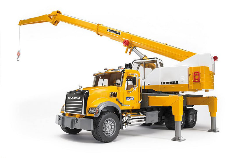 Bruder Mack Granite Liebherr Crane Truck