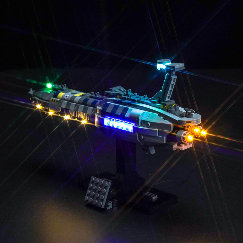 PIPART LED Light Kit for Lego 75377 Invisible Hand, Light Kit ONLY, Lego Model is NOT Included