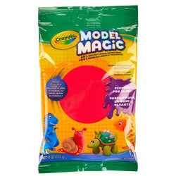 Crayola 113 gm Model Magic, Red, School and Craft Supplies, Gift for Boys and Girls, Kids, Ages 3,4, 5, 6 and Up, Holiday Toys, Stocking, Arts and Crafts, Gifting