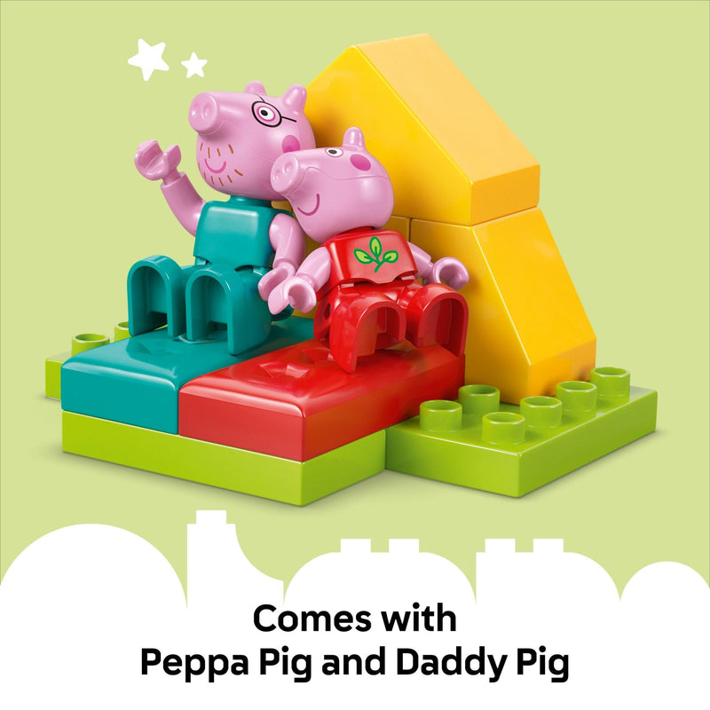 LEGO DUPLO Peppa Pig Camping Trip Toddler Learning Toy - Sensory Toy for Creative and Developmental Play - Fun Birthday Gift for Peppa Pig Fans, Kids, Girls, Boys, Ages 2+