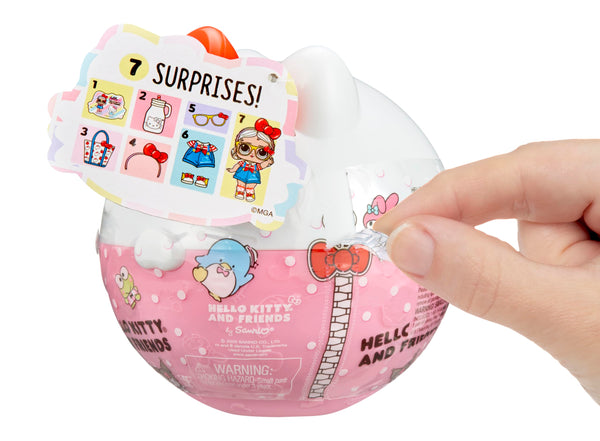 LOL Surprise! Loves Hello Kitty and Friends with 7 Surprises – 8 Limited-Edition Dolls – Great Gift for Kids Ages 4+