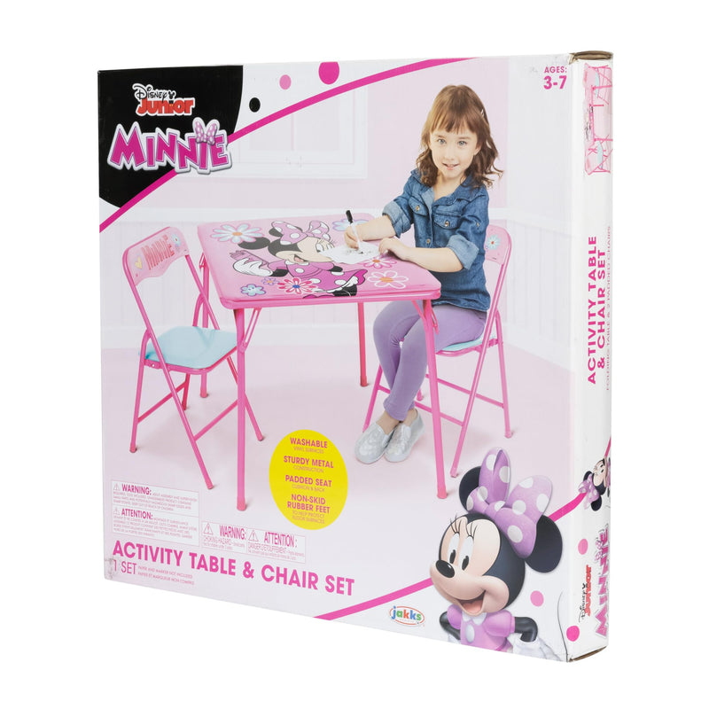 Minnie Mouse Kids Table & Chairs Set for Kid and Toddler 36 Months Up To 7 years
