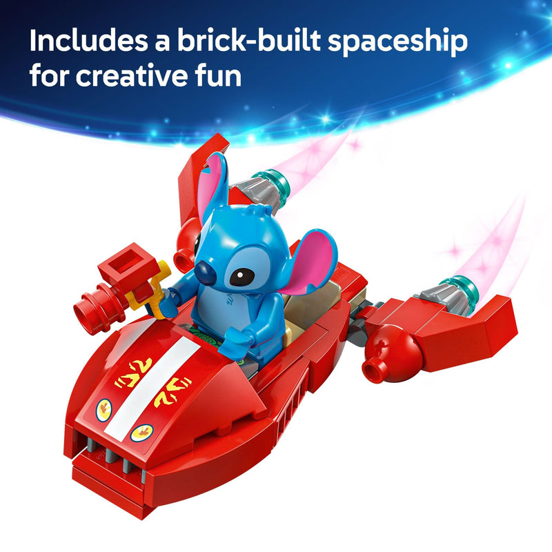 LEGO Disney Lilo and Stitch Beach House Toy - Building Playset for Kids, Girls and Boys, Ages 9+ - Includes 5 Minifigures - Disney Gift Idea for Fans of Lilo & Stitch Movie