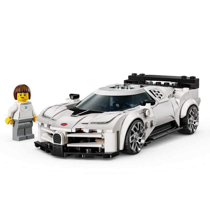 LEGO Speed Champions Bugatti Centodieci Hyper Sports Car Toy - Model Kit & Pretend Play Toy for Boys & Girls, Ages 9+ - Italian Model Car Kit for Racing Fans - Gift Idea for Birthdays - 77240