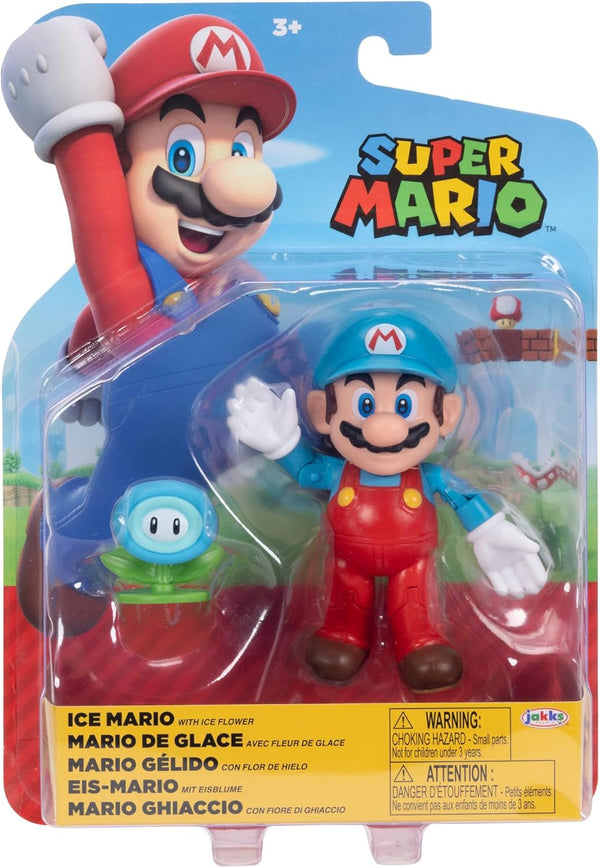 Super Mario 4" Action Figures