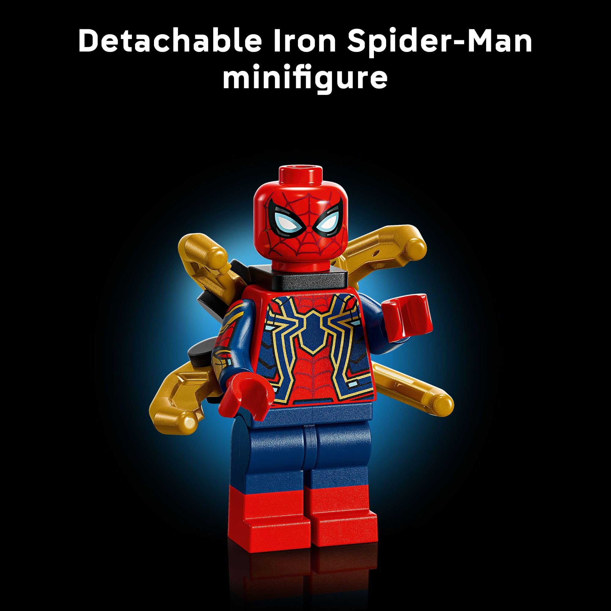 LEGO Marvel Iron Spider-Man Bust Collectible - Building Kit for Adults, Ages 18+ - Includes Iron Spider-Man Minifigure - Collectible Model for Super Hero Fans