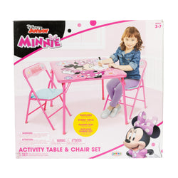 Minnie Mouse Kids Table & Chairs Set for Kid and Toddler 36 Months Up To 7 years