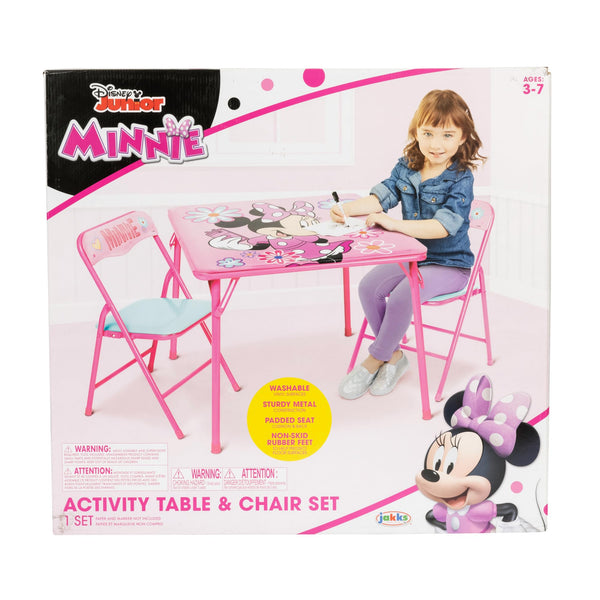 Minnie Mouse Kids Table & Chairs Set for Kid and Toddler 36 Months Up To 7 years