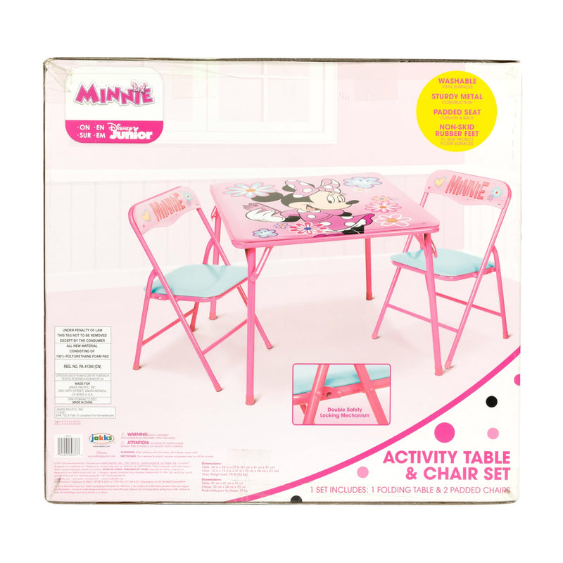 Minnie Mouse Kids Table & Chairs Set for Kid and Toddler 36 Months Up To 7 years