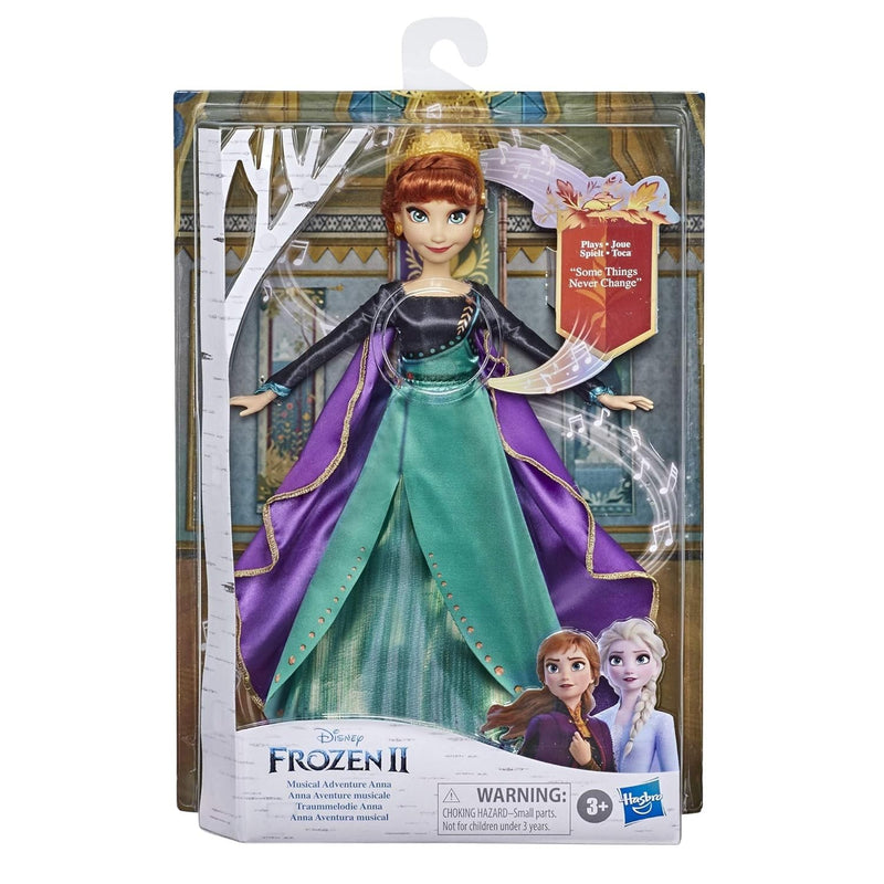 Disney Frozen Musical Adventure Anna Singing Doll, Sings Some Things Never Change Song from 2 Movie