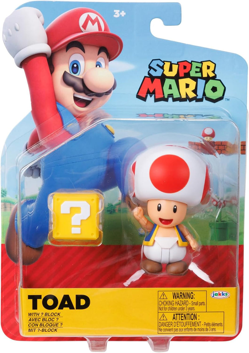 Super Mario 4" Action Figures