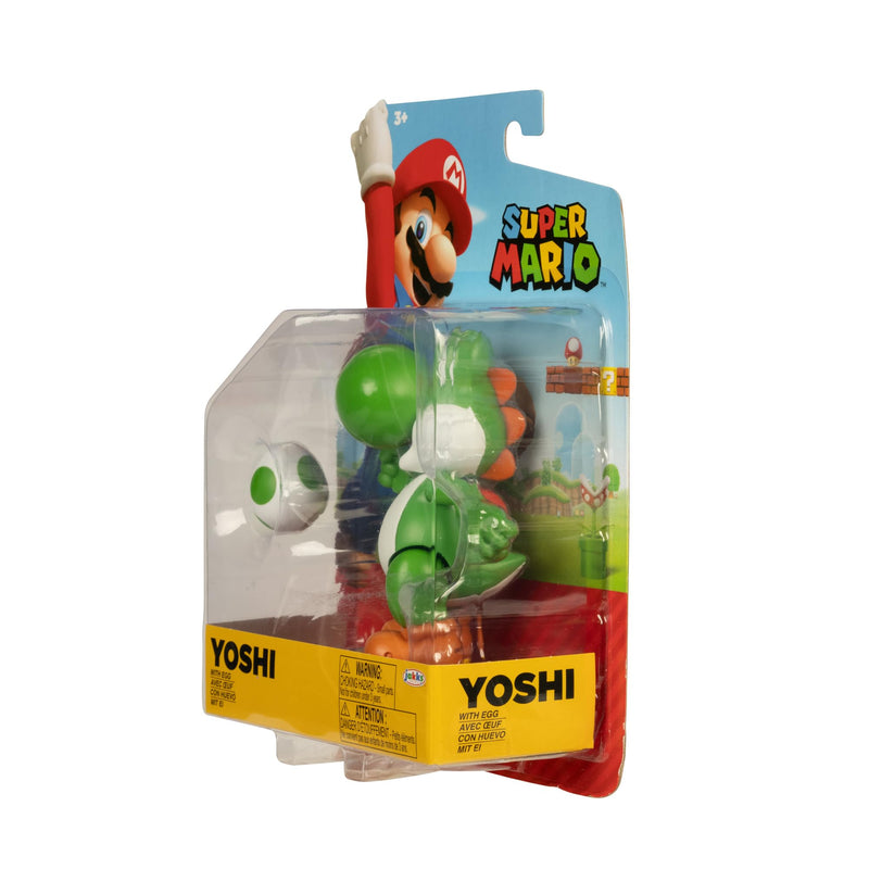 Super Mario 4" Action Figures Green Yoshi with Egg