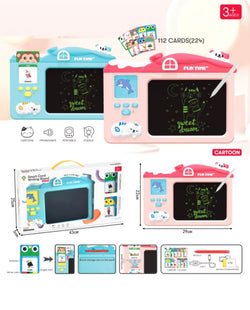 Drawing Board, Smart card Learning Board (monochromatic screen) Color may Vary