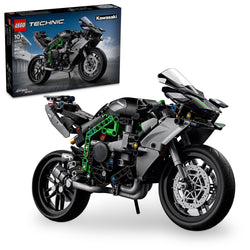 LEGO Technic Kawasaki Ninja H2R Motorcycle Toy - Building Toys for Kids, Boys & Girls, Ages 10+ with Kickstand for Display - Model Kit Gift for Christmas - 42170