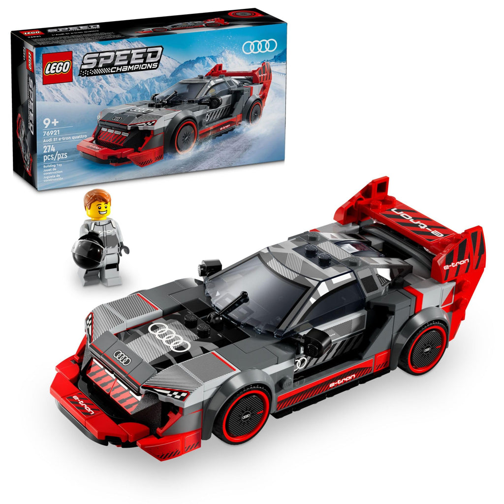 LEGO Speed Champions Audi S1 e-tron Quattro Race Car Toy