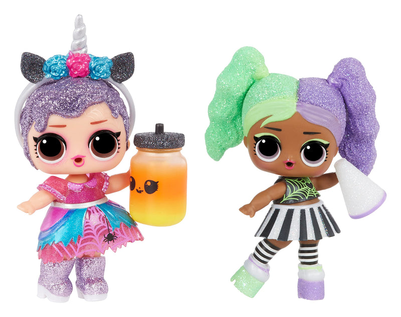 L.O.L. Surprise! Glitter Glow Doll Enchanted B.B. with 7 Surprises, Halloween Dolls, Accessories, Limited Edition Dolls, Collectible Dolls, Glow-in-The-Dark Dolls