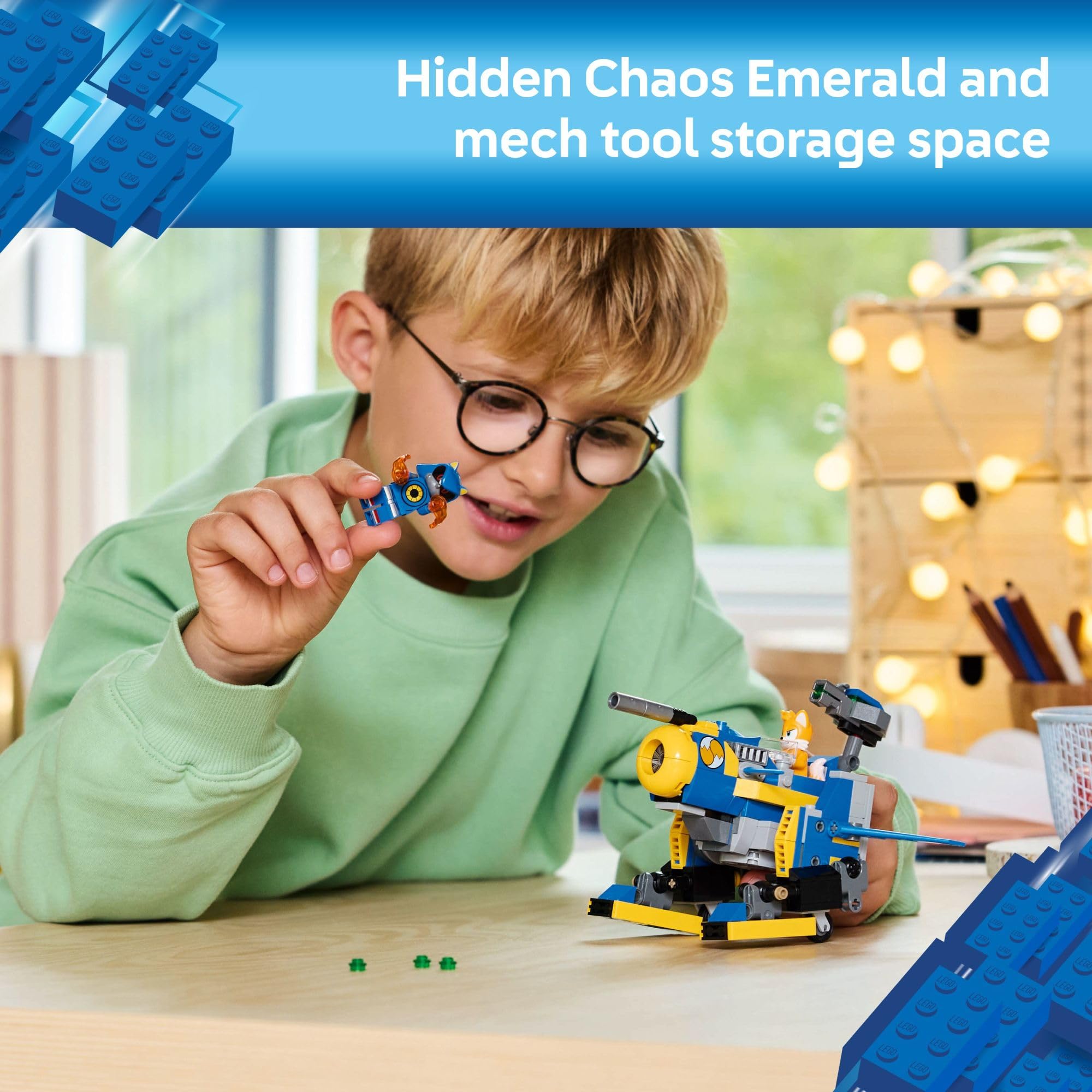 LEGO Sonic The Hedgehog Cyclone vs. Metal Sonic - Building Toy for Kids, Boys and Girls, Ages 8+ - Mech Suit with Minifigures for Pretend Play - Gift Idea for Birthdays - 77002
