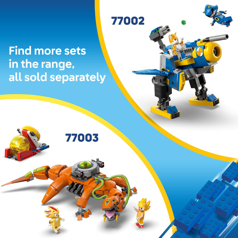 LEGO Sonic The Hedgehog : Sonic’s Campfire Clash, Collectible Gaming Toy for Kids and Video Game Fans, Fun Buildable Playset for Boys and Girls Aged 7 and Up 77001